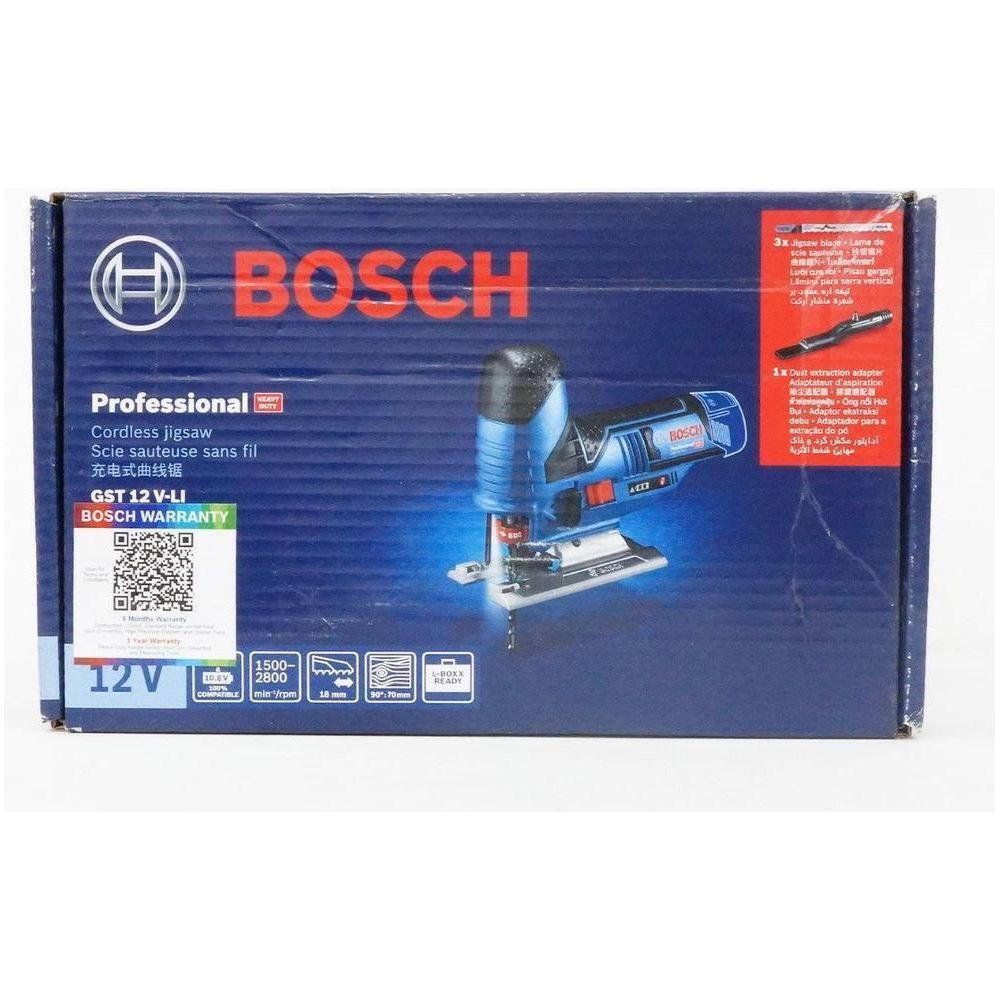 Bosch GST 12 V-LI Cordless Jigsaw (Bare) 12V SDS | Bosch by KHM Megatools Corp. Bosch GST 12 V-LI Cordless Jigsaw (Bare) 12V SDS | Bosch by KHM Megatools Corp.